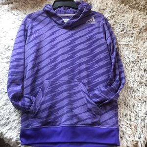 Adidas  ultimate hoodie purple lightning ⚡️ design